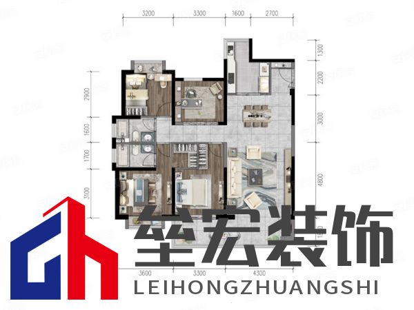 142㎡現(xiàn)代簡約丨 黑白格調(diào)下的溫柔空間！