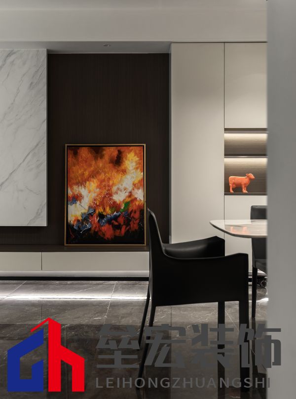 玄關(guān)餐邊柜電視柜一體化，超棒設(shè)計(jì)藏不住了！