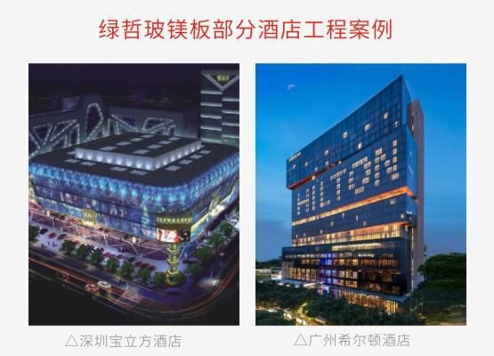 綠哲玻鎂板入駐江門保利皇冠假日酒店！