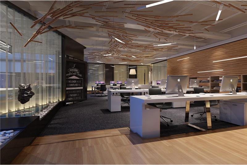 裝修涂料工_廈門工裝裝修_工業(yè)風健身房裝修圖片