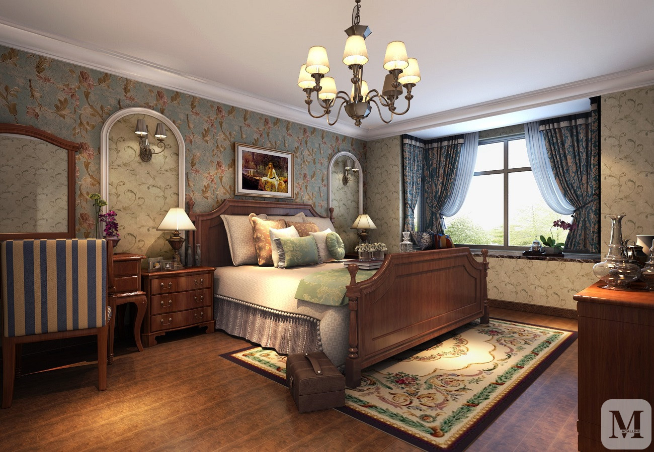 廈門(mén)美式設(shè)計(jì)風(fēng)格裝修_美式田園風(fēng)格臥室裝修圖片_美式后現(xiàn)代風(fēng)格裝修圖片