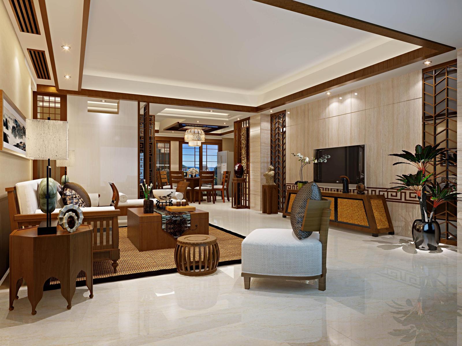 中式裝修廈門_廈門裝修風格_廈門中式家裝