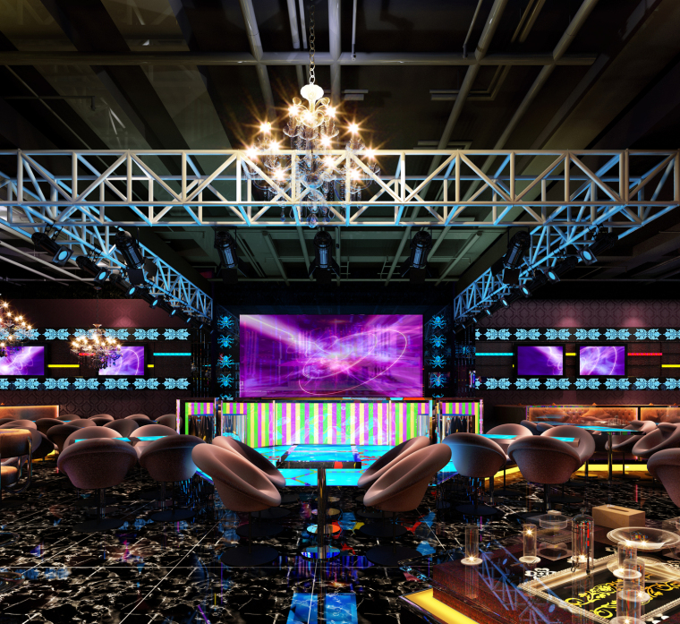 [許昌]設(shè)計(jì)感超強(qiáng)的酒吧設(shè)計(jì)效果圖（含3D模型，材質(zhì)，光域網(wǎng)）