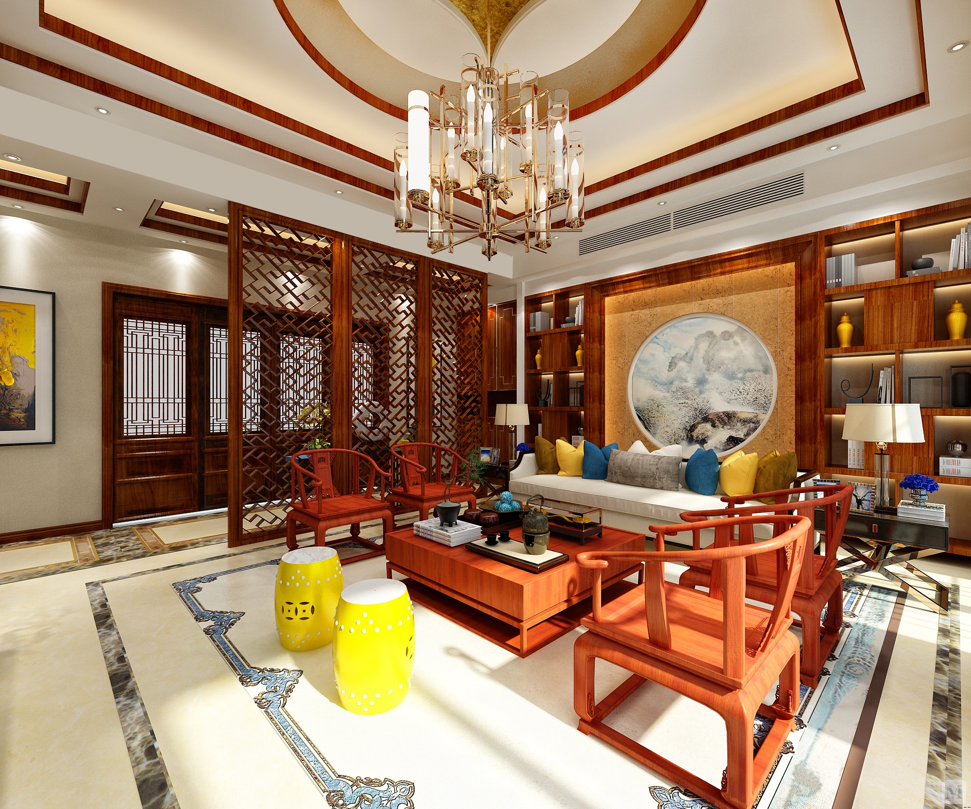 廈門新中式裝修風(fēng)格_廈門中式小區(qū)_廈門中式家裝