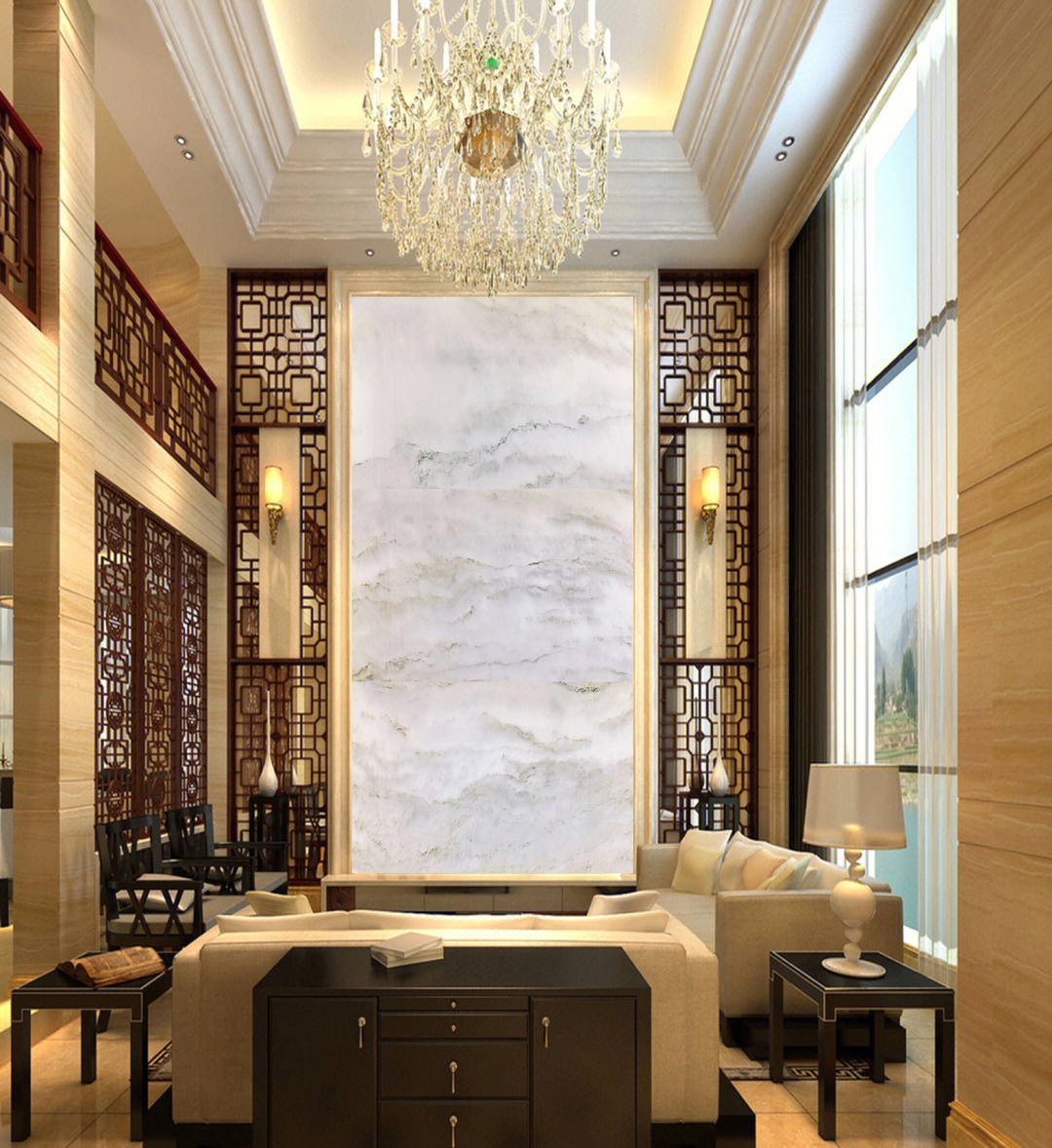 廈門新中式裝修風格_廈門中式家裝_廈門中式樓盤