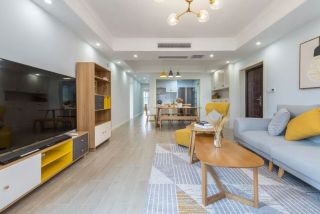 廈門120㎡北歐風裝修設計，清新又文藝，讓人喜歡的簡單感