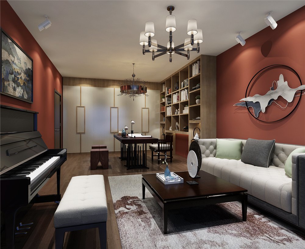 我家裝修的360平米中式風(fēng)格，半包花了22萬(wàn)元，值不值？-正榮學(xué)府壹號(hào)裝修