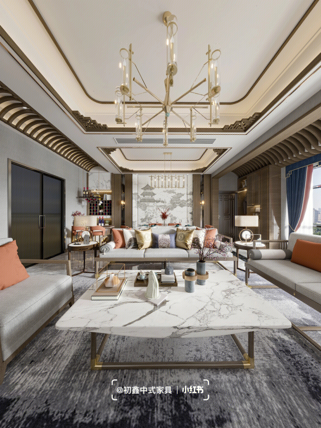 廈門(mén)新中式裝修風(fēng)格_廈門(mén)中式別墅_廈門(mén)中式小區(qū)