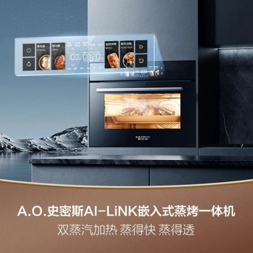 雙十一必入神器！A.O.史密斯 AI-LiNK 嵌入式蒸烤一體機，讓你秒變廚神！