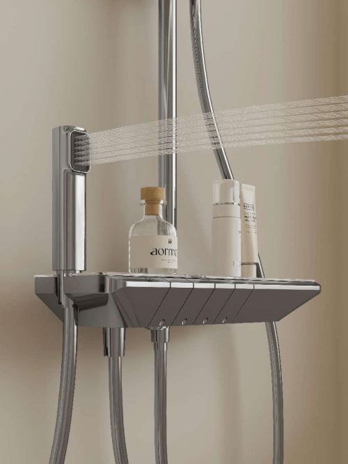 情緒價值MAX！安華T1系列明桿淋浴花灑讓你尋回淋浴舒適